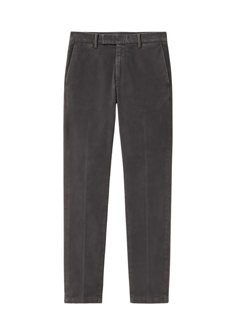 Pantaloni Skinny in Modal e Cotone Grigio Antracite PT TORINO | Pantaloni | COKTZEZ00CL1Y250